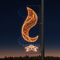 Светодиодная консоль Rich LED на металлокаркасе, тип 9-2, 220 В,WW-dGd