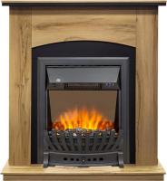Royal Flame Каминокомплект Barcelona (Разборный) - Дуб галифакс с очагом Aspen Black