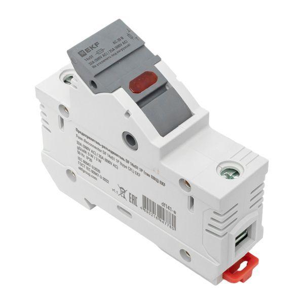 Предохранитель-разъединитель DF 14х51 1п (тип ПВЦ) EKF df141-e