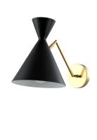 Crystal Lux Бра Crystal Lux JOVEN AP1 GOLD/BLACK