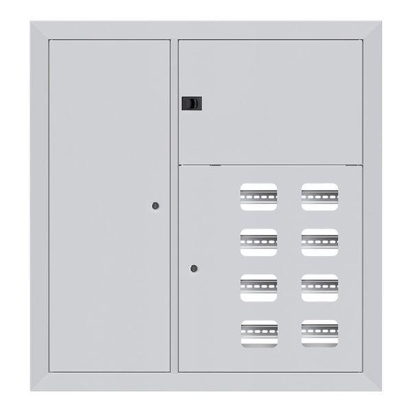 Щит этажный 8кв. слаботочка слева (1000х950х150) Basic EKF mb28-v-8z