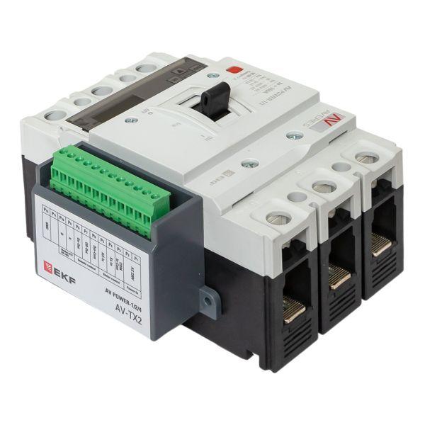Выключатель автоматический 3п 160А 50кА AV POWER-1/3 ETU6.2 AVERES EKF mccb-13-160-6.2-av