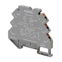 Преобразователь сигнала DSI 6.2мм 1 вход 0-10В 1 выход 0-20мА DKC DSI-S-A2113