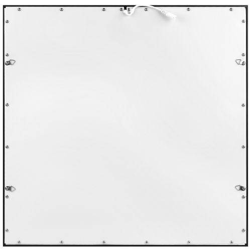 Светильник светодиодный SPL-540-B-65K-040 грильято 40Вт 6500К 3420лм IP40 588х588х8 без драйвера с ушками черн. Эра Б0063061