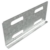 Пластина соединительная H=50мм сталь 0.8мм SP1 RAL9010 КМ LO6197