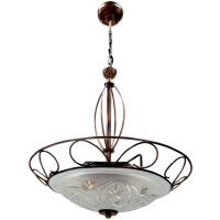 Светильник "Искра" 400 НСБ 01-3х60-160 корпус "Орнамент" медь ИУ (es) прозр./матов. Элетех 1005251584