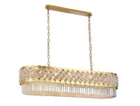 Подвесная люстра Newport 8300/120 oval gold polished