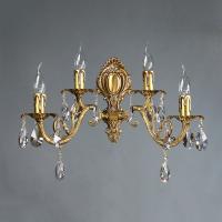 Бра AMBIENTE by BRIZZI 8888/2+2 AB Tear Drop