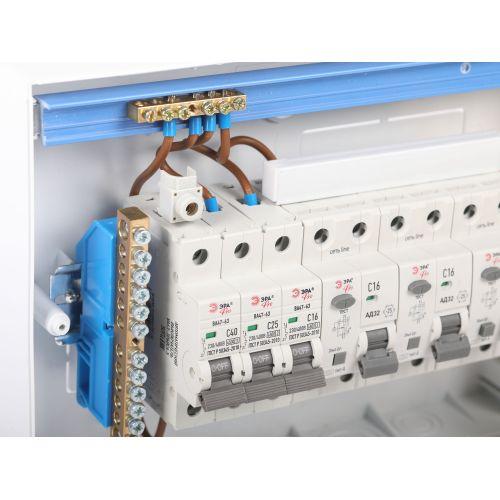 Клемма вводная для мод. обор. КВМ 4-25кв.мм изогнутая боков. подключение PIN Эра Б0065589