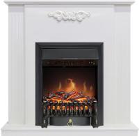 Royal Flame Каминокомплект Lumsden - Белый дуб с очагом Fobos FX Black