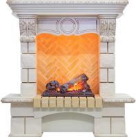 Dimplex Каминокомплект Pierre Luxe - Слоновая кость / Шампань (Высота 975мм) с очагом Cassette 400 NH