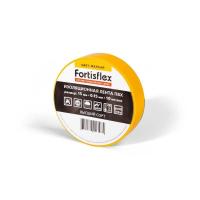 Изолента ПВХ 15х0.15х10 желт. Fortisflex 71224