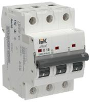 Выключатель автоматический модульный 3п D 16А M10N-MA без тепл. расцеп. ARMAT IEK AR-M10N-MA-3-D016
