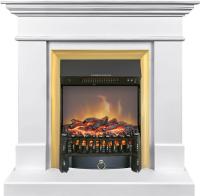 Royal Flame Каминокомплект California STD CRM (Разборный) - Санд сноу с очагом Fobos FX M Brass