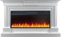 Royal Flame Каминокомплект Chelsea - Белый (Ширина 1350 мм) с очагом Vision 42 LED