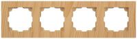 Рамка 4-м СП Accent 6-504-11 сосна Intro Б0063771
