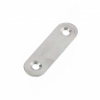 Пластина крепежная мебельная 80х17х2мм оцинк. Tech-Krep/Zitar 141948