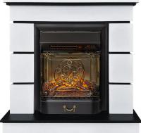 Royal Flame Каминокомплект Modern (Разборный) - Белый с черным с очагом Majestic FX M Black RC
