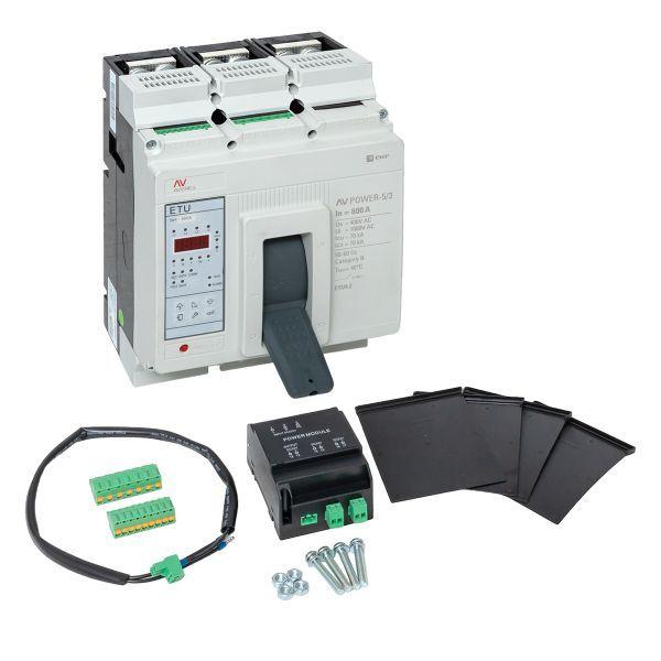 Выключатель автоматический 800А 70кА AV POWER-5/3 ETU4.2 AVERES EKF mccb-53-800M-4.2-av