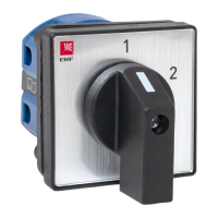 Переключатель кулачковый ПК-1-31 1п 25А "1-2" IP65 EKF pk-1-31-25-65