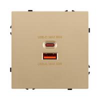 Розетка KOLLINGER EC-024GD