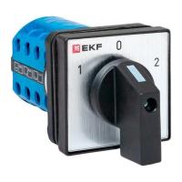 Переключатель кулачковый ПК-1-23 3п 10А "1-0-2" IP65 EKF pk-1-23-10-65