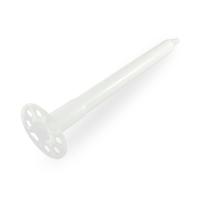 Дюбель тарельчатый гриб с гвоздем для ПМ IN200 бел. (уп.25шт) Промрукав PR08.12263