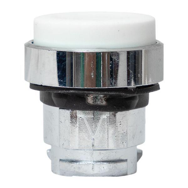 Механизм кнопки исполнительный XB4 бел. выпирающая возвратный без фиксации без подсветки IP65 EKF XB4BL-W-65