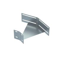 Угол для лотка горизонтальный изменяемый 0-45град. 100х80 сталь "ПЛЮС" IGLplus80-100 HD гор. оцинк. КМ PL12405