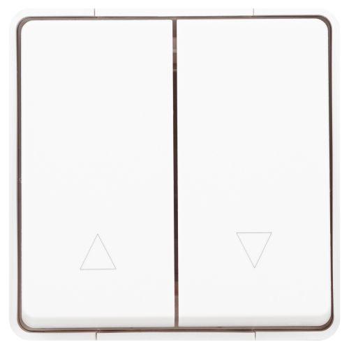 Переключатель Эксперт 11-1508-01 для жалюзи кнопочный IP55 10АХ-250В ОУ бел. Эра Б0063251