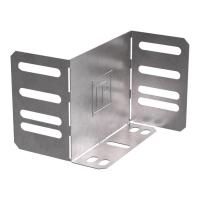 Переходник упрощенный горизонт. на 100мм Н100 0.7мм Промрукав PR16.1050