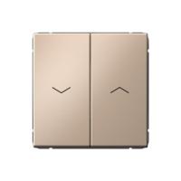 Выключатель для жалюзи 2-кл. ArtGallery 2х (сх. 4) 10А быстрозажим. клем. механизм песочн. SE GAL001219S