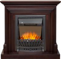 Royal Flame Каминокомплект Bradford - Темный дуб с очагом Aspen Black