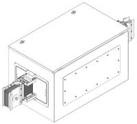 Секция центральная питающая 630А Al 3L+N+PER НК IP55 тран. IEK LB-0630A4-25-F-GC