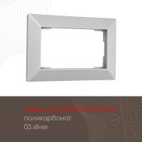 Рамка Arte Milano 503.03-double.silver