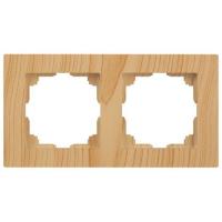 Рамка 2-м СП Accent 6-502-11 сосна Intro Б0063729