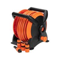 Катушка со шлангом 1/2" 15м, 3 коннектора, 1 распылитель ЧЕТЫРЕ СЕЗОНА