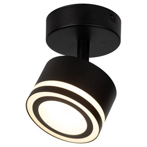 Светильник OL52 BK GX53 IP20 настенно-потолочный спот черн. Эра Б0059807