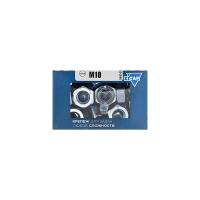 Гайка шестигранная М10 DIN 934 оцинк. (уп.50шт) Tech-Krep/Zitar 105249