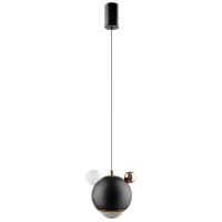 Crystal Lux Светильник подвесной Crystal Lux AMIGO SP LED BLACK