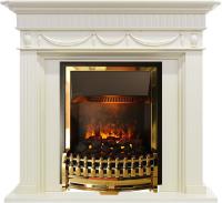 Dimplex Каминокомплект Corfu - Слоновая кость с очагом Atherton