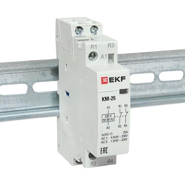 Контактор модульный КМ 25А 2NC (1 мод.) PROxima EKF km-1-25-02