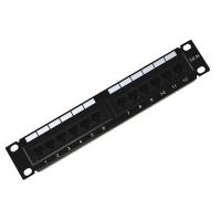 Панель коммутационная 10", 1U, 12 портов UTP, RJ-45, CAT 5e REXANT