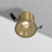 Встраиваемый светильник Elektrostandard 25070/LED 15W латунь