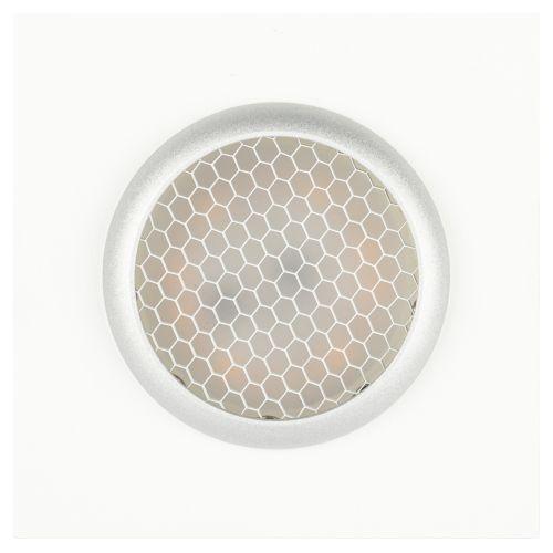 Светильник KL110 MR16 GU5.3 встраив. алюм. WH/SL бел./серебро матов. ЭРА Б0061532