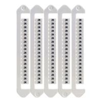 Маркировка для клемм Ш=5мм символ "заземление" в круге горизонт. ориентация DKC NUTB-5-PEARTHH