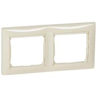 Рамка 2-м Valena горизонт. сл. кость IEK 774352
