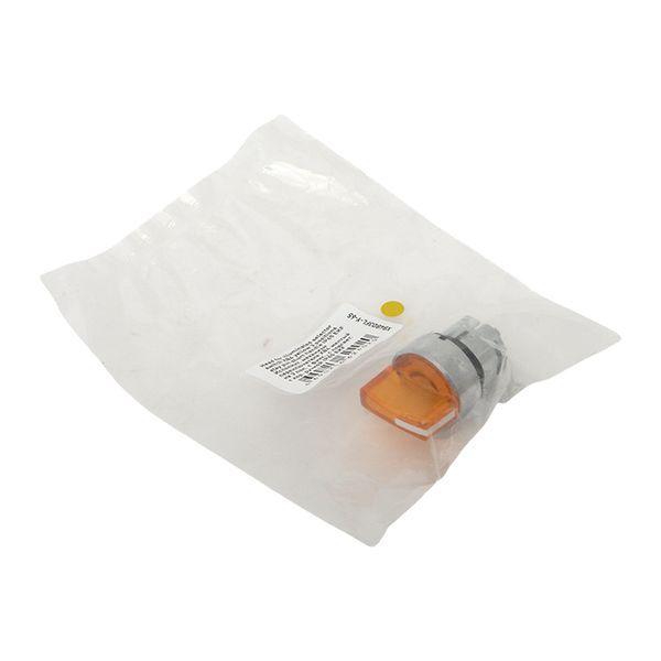 Механизм переключателя исполнительный ХB4 желт. на 3 положения с фиксацией с подсветкой с короткой ручкой IP65 EKF XB4BD3FL-Y-65