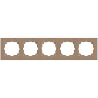 Рамка 5-м СП Accent 6-505-04 шампань Intro Б0063726