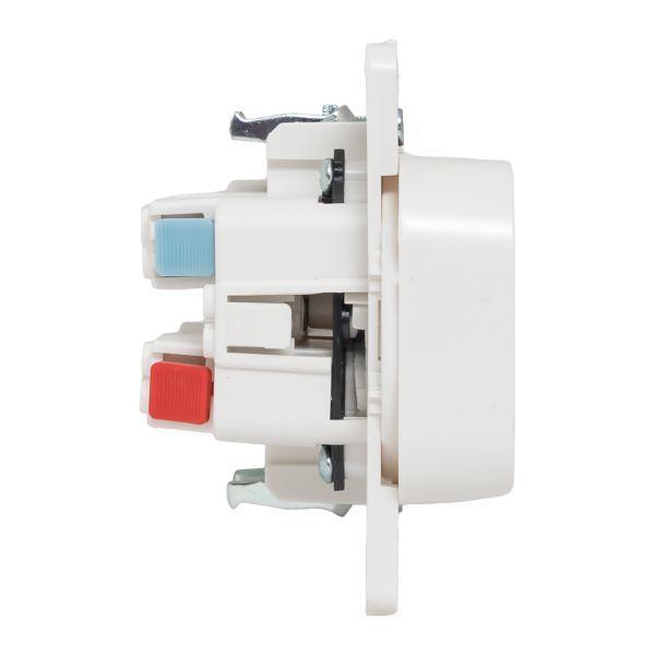 Розетка 2-м СП Стокгольм 10А IP20 без заземл. защ. шторки механизм бел. PROxima EKF EYR10-102-10